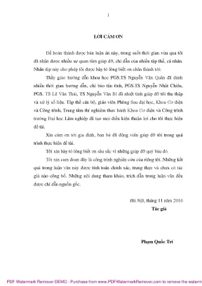 Lời Cảm Ơn Trong Luận Án Nghiên Cứu