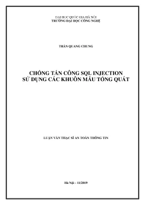 Chống Tấn Công SQL Injection: Phương Pháp và Giải Pháp 