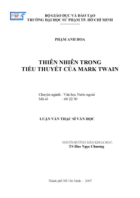 Khám Phá Thiên Nhiên Trong Tiểu Thuyết Của Mark Twain