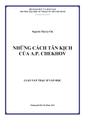 Cách Tân Kịch Của A. Chekhov: Khám Phá Nghệ Thuật Kịch