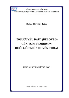 Huyền Thoại Trong "Người Yêu Dấu" Của Toni Morrison