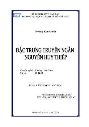 Nghiên Cứu Truyện Ngắn Nguyễn Huy Thiệp: Tác Động và Ý Nghĩa
