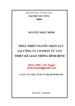 Luận văn ThS: Phát triển nguồn nhân lực trong doanh nghiệp