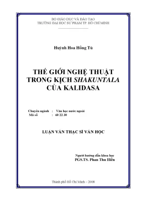 Khám Phá Thế Giới Nghệ Thuật Trong Kịch Shakuntala Của
