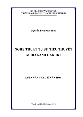 Nghệ Thuật Tự Sự Trong Tiểu Thuyết Murakami Haruki