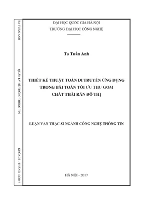 Nghiên Cứu Thuật Toán Di Truyền Trong Tối Ưu Hóa Thu Gom