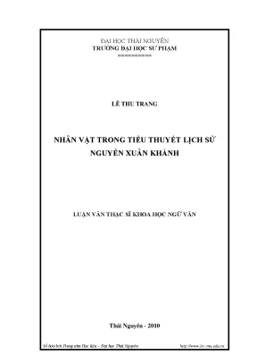 Khám Phá Nhân Vật Trong Tiểu Thuyết Lịch Sử Nguyễn Xuân