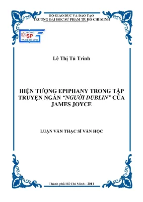 Khám Phá Hiện Tượng Epiphany Trong Tập Truyện Ngắn