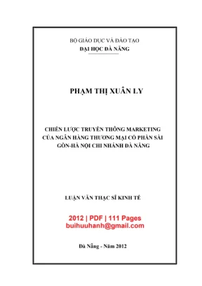 Chiến lược truyền thông marketing tại Ngân hàng SHB