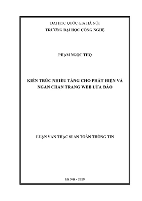 Kiến Trúc Nhiều Tầng Phát Hiện và Ngăn Chặn Trang Web 