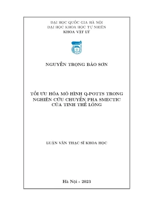 Tối Ưu Hóa Mô Hình Q-Potts Trong Nghiên Cứu Chuyển Pha