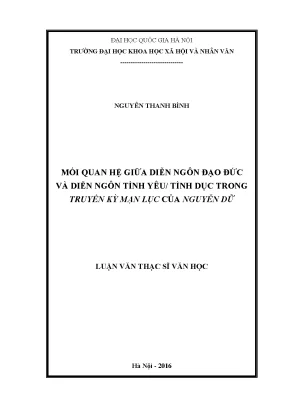 Mối Quan Hệ Giữa Diễn Ngôn Đạo Đức và Diễn Ngôn Tình Yêu