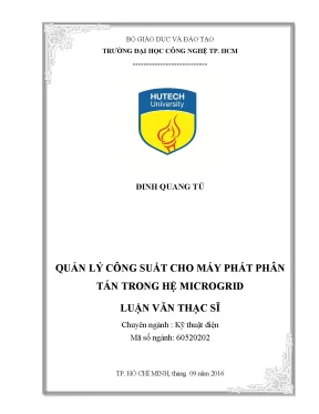 Quản lý công suất hiệu quả cho máy phát phân tán trong