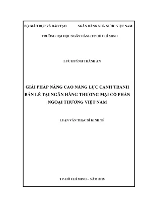 Giải Pháp Nâng Cao Năng Lực Cạnh Tranh Bán Lẻ Tại Ngân