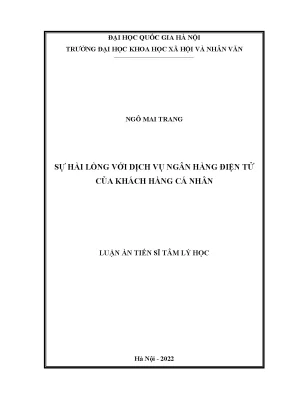 Nghiên Cứu Sự Hài Lòng Của Khách Hàng Về Dịch Vụ Ngân