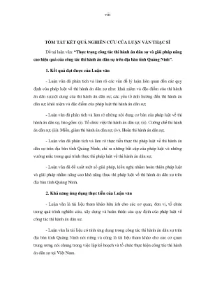 Nâng cao hiệu quả thi hành án dân sự tại Quảng Ninh
