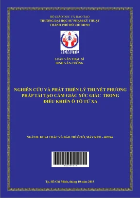 Phát triển lý thuyết tái tạo cảm giác xúc giác trong