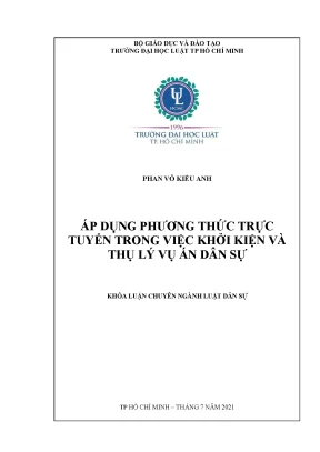 Khởi kiện và thụ lý vụ án dân sự trực tuyến: Giải pháp