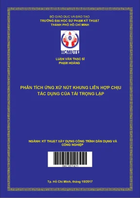 Nghiên Cứu Ứng Xử Nút Khung Liên Hợp Chịu Tác Dụng Tải