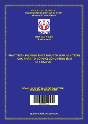 Phương Pháp Phần Tử Hữu Hạn Trơn Cho Phân Tích Kết Cấu Vỏ
