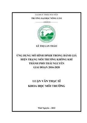 Đánh Giá Hiện Trạng Môi Trường Không Khí Thành Phố Thái
