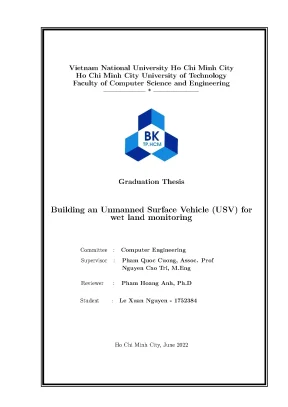 Xây Dựng Tàu Không Người Lái (USV) Để Giám Sát Đất Ngập Nước