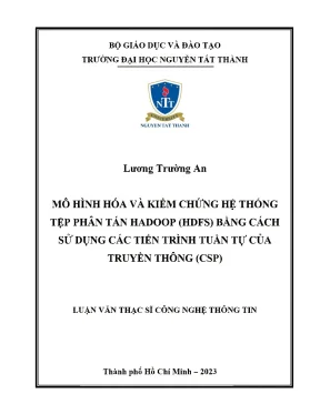 Mô Hình Hóa và Kiểm Chứng Hệ Thống Tệp Phân Tán Hadoop