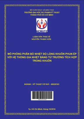 Mô Phỏng Phân Bố Nhiệt Độ Trong Khuôn Phun Ép Bằng Gia