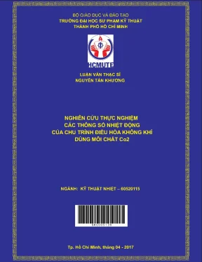 Nghiên Cứu Thực Nghiệm Thông Số Nhiệt Động Chu Trình 
