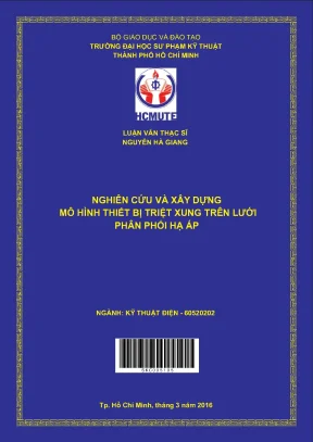 Nghiên Cứu Mô Hình Thiết Bị Triệt Xung Hạ Áp