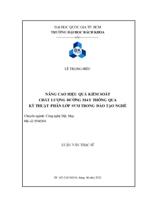 Nâng Cao Hiệu Quả Kiểm Soát Chất Lượng Đường May Bằng Kỹ 