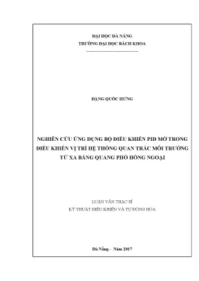 Nghiên Cứu Ứng Dụng Bộ Điều Khiển PID Mờ Trong Hệ Thống