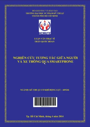 Nghiên Cứu Tương Tác Giữa Người và Xe Qua Smartphone