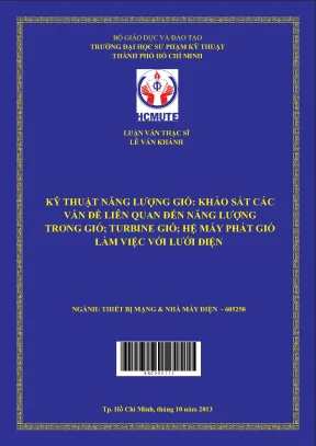 Nghiên Cứu Về Năng Lượng Gió: Khảo Sát Các Vấn Đề Liên