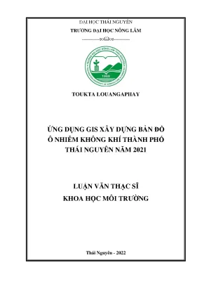 Ứng Dụng GIS Trong Xây Dựng Bản Đồ Ô Nhiễm Không Khí