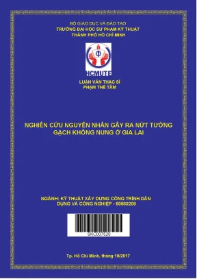 Nghiên Cứu Nguyên Nhân Gây Nứt Tường Gạch Không Nung Tại