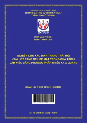 Nghiên Cứu Trạng Thái Mỏi Lớp Tăng Bền Bề Mặt Bằng