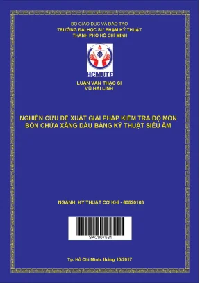 Nghiên Cứu Giải Pháp Kiểm Tra Độ Mòn Bồn Chứa Xăng Dầu