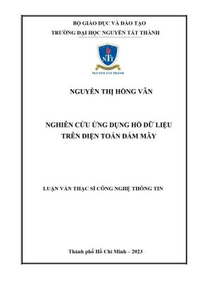 Nghiên Cứu Ứng Dụng Hồ Dữ Liệu Trên Điện Toán Đám Mây