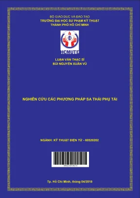Nghiên Cứu Phương Pháp Sa Thải Phụ Tải Ngành Kỹ Thuật