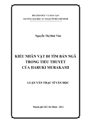Khám Phá Kiểu Nhân Vật Tìm Kiếm Bản Ngã Trong Tiểu