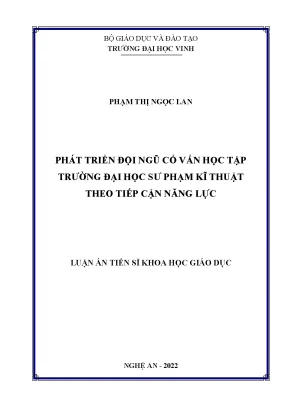Phát Triển Đội Ngũ Cố Vấn Học Tập Tại Trường Đại Học Sư