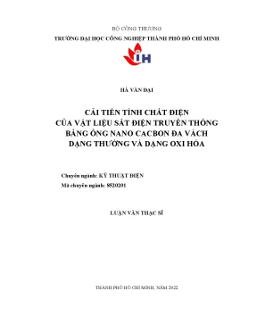Cải Tiến Tính Chất Điện Của Vật Liệu Sắt Điện Bằng Ống