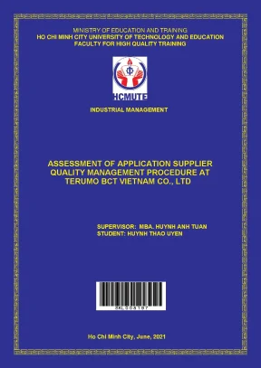Đánh Giá Quy Trình Quản Lý Chất Lượng Nhà Cung Cấp Tại 