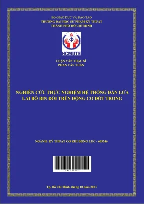 Nghiên Cứu Hệ Thống Đánh Lửa Lai Bô Bin Đôi Trên Động Cơ Đốt