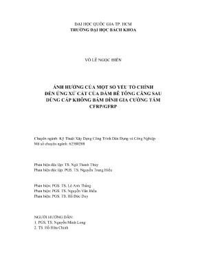 Nghiên Cứu Ảnh Hưởng Của Các Yếu Tố Đến Khả Năng Kháng