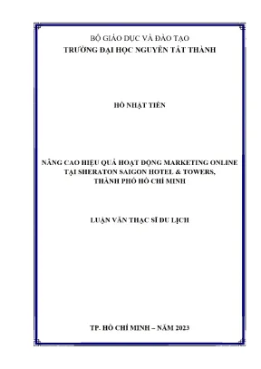 Nâng Cao Hiệu Quả Marketing Online Tại Sheraton Saigon