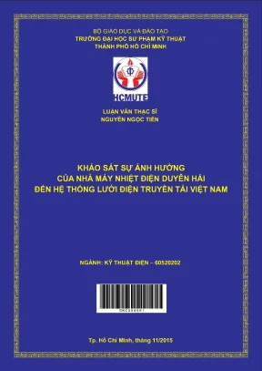 Khảo Sát Ảnh Hưởng Của Nhà Máy Nhiệt Điện Duyên Hải Đến