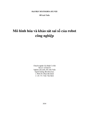 Mô Hình Hóa và Khảo Sát Sai Số Robot Công Nghiệp
