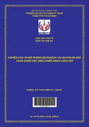 Nghiên Cứu Mô Phỏng Bộ Nghịch Lưu Ba Pha Dùng Diode Kẹp